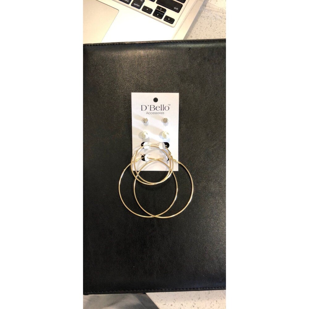 D’Bello Accessories Earring Set NWT
